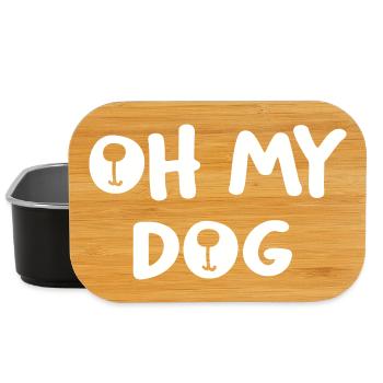 Dog Dog Fan Dog Owner Dog Love Animal Love - Lunch Box - black - Front