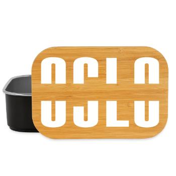 Oslo - Lunch Box - black - Front