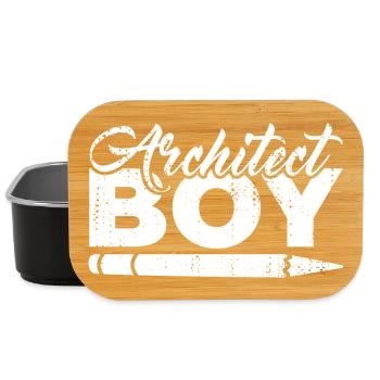 Architect Boy - Lunch Box - black - Front