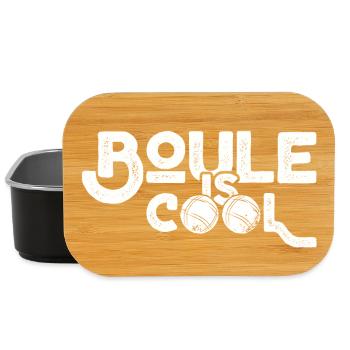 Boule is cool! Bouler Outfit Boule Kugeln - Lunch Box - Schwarz - Vorne