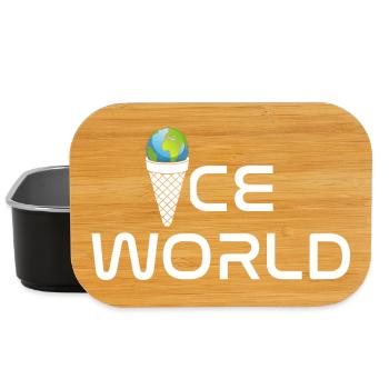 World - Lunch Box - black - Front