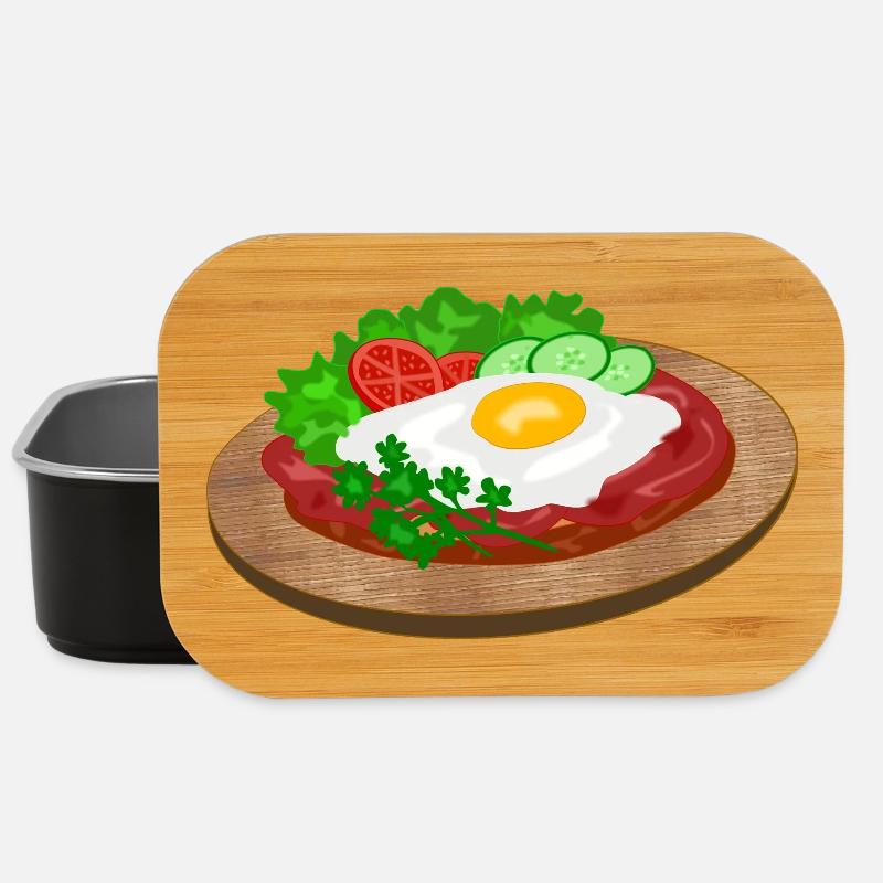 Strammer Max - Lunch Box - Schwarz