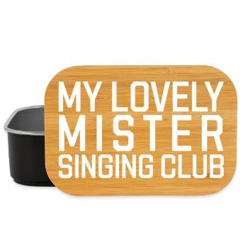 My Lovely Mister Singing Club Idiome Denglish - Boîte à goûter - noir - Devant