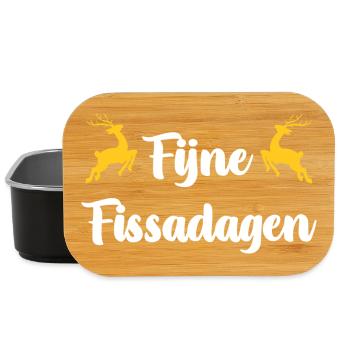 Jours heureux Fissa - Boîte à goûter - noir - Devant