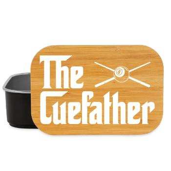 The Cuefather Funny Billiard Mafia Movie Parody - Lunch Box - black - Front