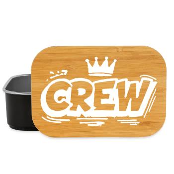 Crew Mitglied Graffiti - Lunch Box - Schwarz - Vorne