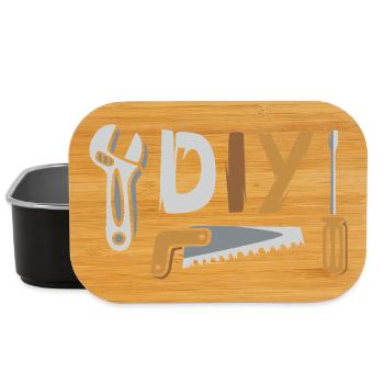 DIY Tool Design for Home Improvement - Lunch Box - black - Front