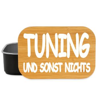 tuning - Lunch Box - black - Front