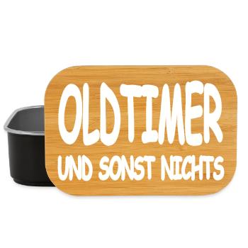 Oldtimer - Lunch Box - Schwarz - Vorne