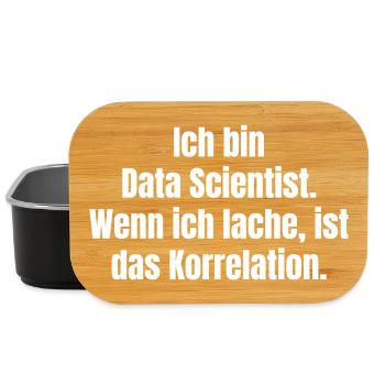 I'm a Data Scientist Saying - Lunch Box - black - Front