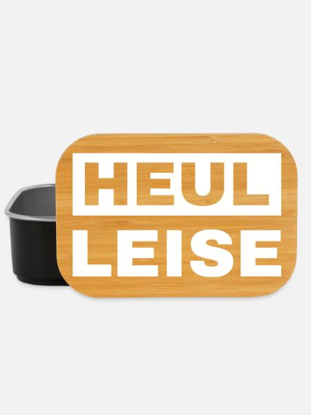 Heul Leise - Lunch Box - Schwarz