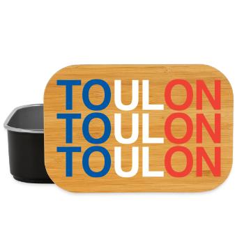 Toulon, France, France - Boîte à goûter - noir - Devant