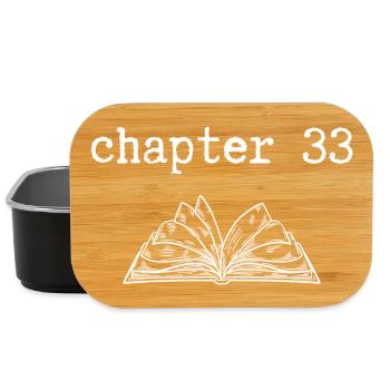 chapter 33 Birthday - Lunch Box - black - Front