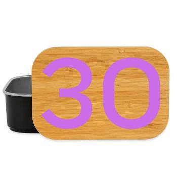 30 - Lunch Box - Schwarz - Vorne