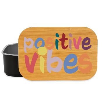 Ondes positives - Boîte à goûter - noir - Devant