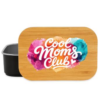 Cool Moms Club! Modern Splash - Lunch Box - Schwarz - Vorne