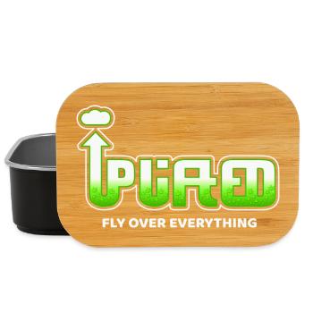 Uplifted - Fly Over Everything - Lunch Box - black - Front