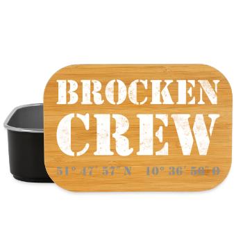 Harz Style - Brocken CREW - Harz wandern - Lunch Box - Schwarz - Vorne