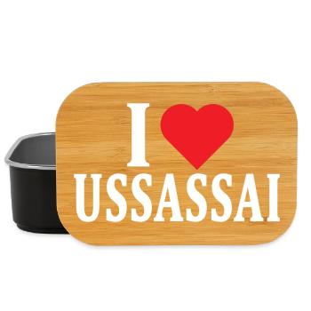 t-shirt Io amo Ussassai t-shirt Sardegna - Lunch Box - black - Front