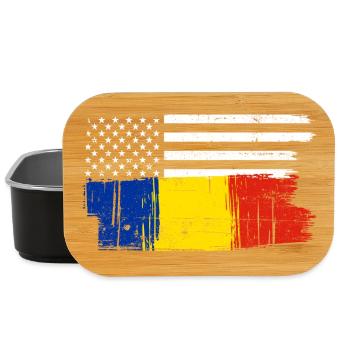 Flag Brush Fusion - Lunch Box - black - Front