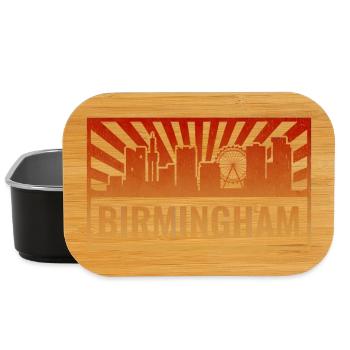 Birmingham Skyline Sunbeams - Lunch Box - black - Front