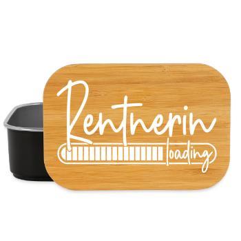 Rentnerin Loading - Lunch Box - Schwarz - Vorne