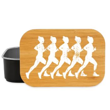Running Girls - Lunch Box - black - Front