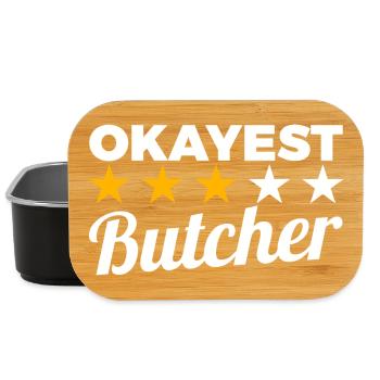 Okayest Butcher - Lunch Box - Schwarz - Vorne