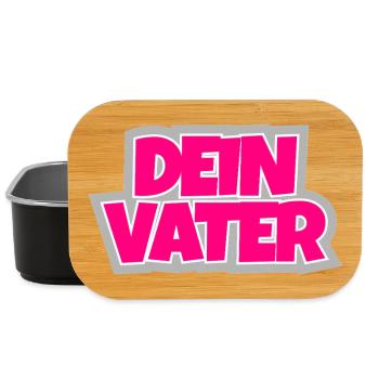 Dein Vater - die ironische Fortsetzung. - Lunch Box - Schwarz - Vorne