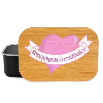 Streiche-Koordinatorin St. Patrick's Day  - Lunch Box - Schwarz - Vorne