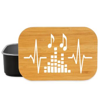 Beatwave Pulse Musik - Lunch Box - Schwarz - Vorne