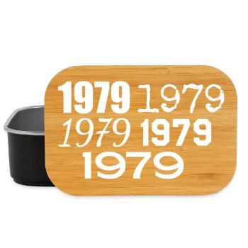 1979 - Boîte à goûter - noir - Devant
