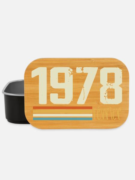 February 1978 - February 1978 Anniversary 1978 - Lunch Box - black