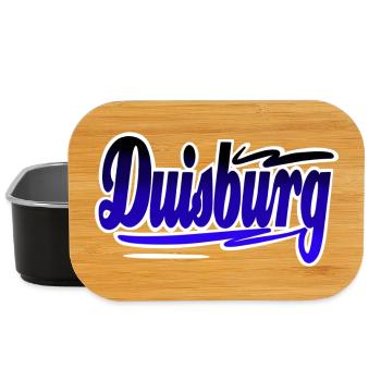 Duisburg - Lunch Box - black - Front