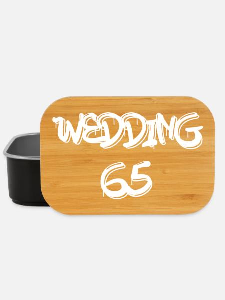 Wedding 65 Berlin Bezirk Hood Kiez Shirt - Lunch Box - Schwarz