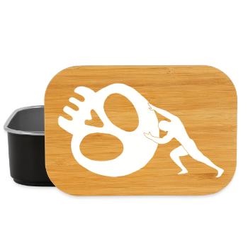The Man Who Repels Death (white) - Lunch Box - black - Front