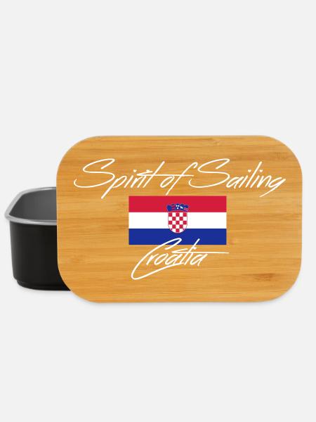 Spirit of Sailing Croatia - Lunch Box - Schwarz