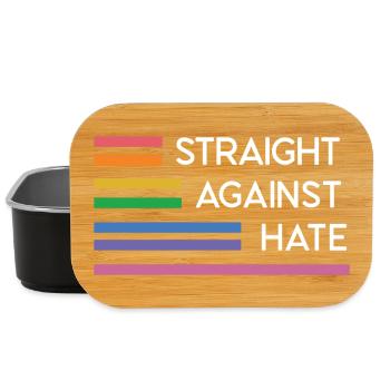 LGBT Pride Month - Direkt gegen Hass - Lunch Box - Schwarz - Vorne