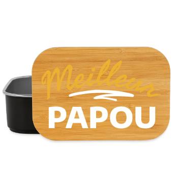 Graphic Design Vibrant Nature - Lunch Box - black - Front