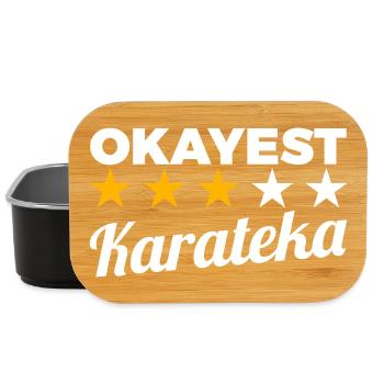Durchschnittlicher Karateka - Lunch Box - Schwarz - Vorne