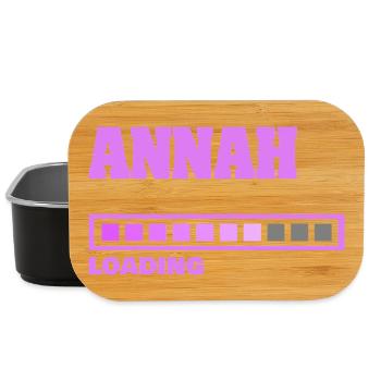 Annah - Lunch Box - Schwarz - Vorne