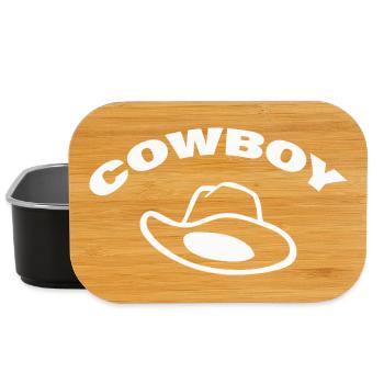 COWBOY - Lunch Box - Schwarz - Vorne