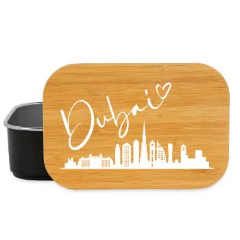 Dubai – Skyline der Träume - Lunch Box - Schwarz - Vorne