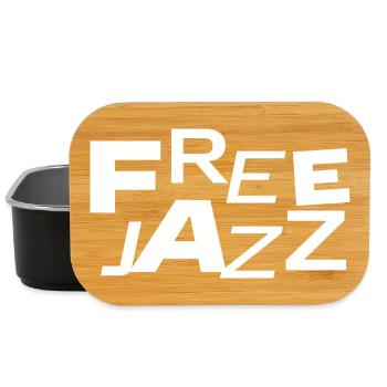 Free Jazz Bold Typografie - Lunch Box - Schwarz - Vorne