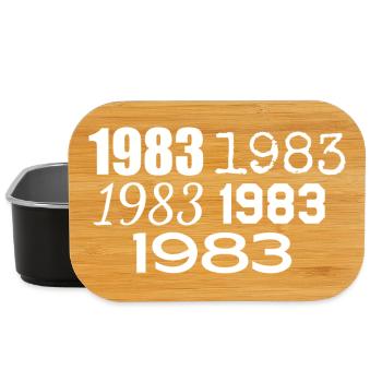 1983 - Lunch Box - Schwarz - Vorne