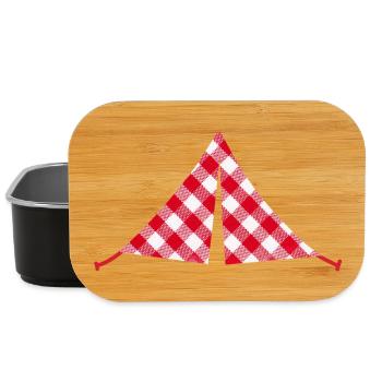 Zelt Camping Camper Outdoor Caravan Wohnwagen  - Lunch Box - Schwarz - Vorne