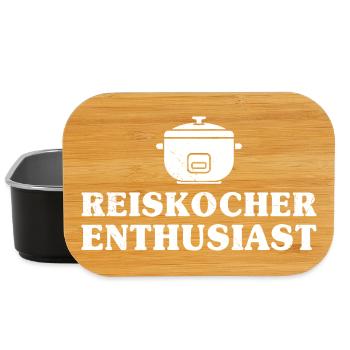 Cuisson du cuiseur à riz DIVERTISSEMENT PASSIONNÉ - Boîte à goûter - noir - Devant