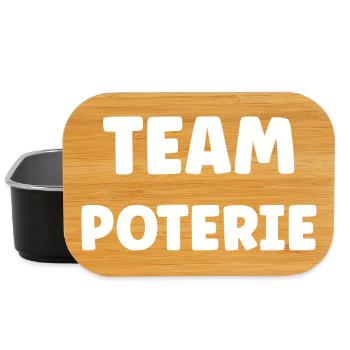 Pottery - Lunch Box - black - Front