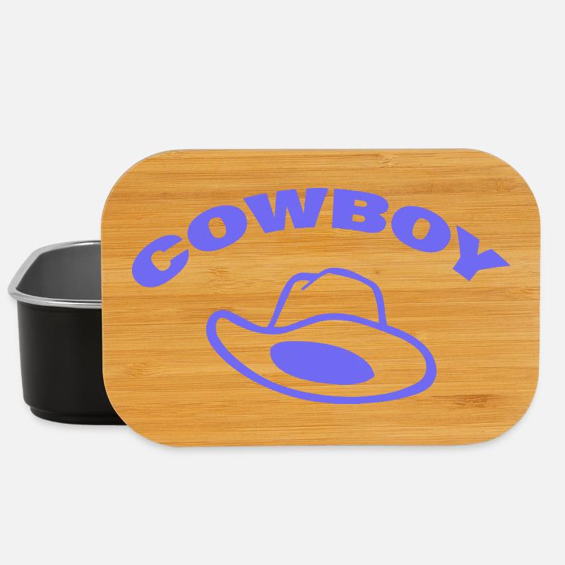 Cowboy - Lunch Box - black