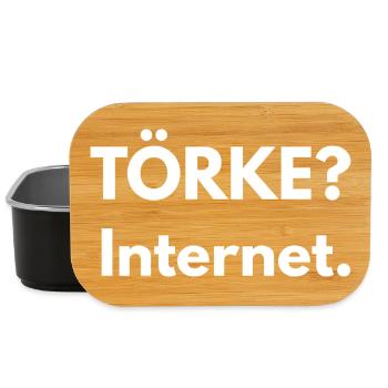 Törken Meme Lustig Witzig Türkei - Lunch Box - Schwarz - Vorne